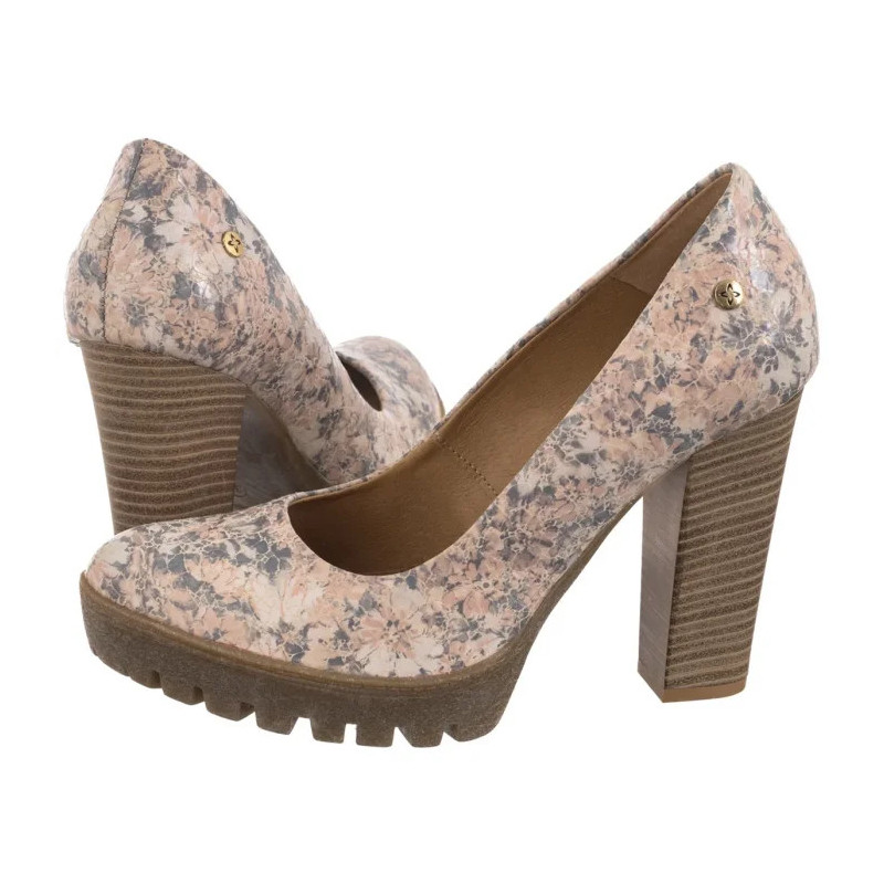 Maciejka Kwiaty Beż 02629-04/00-1 (MA678-b) kingad