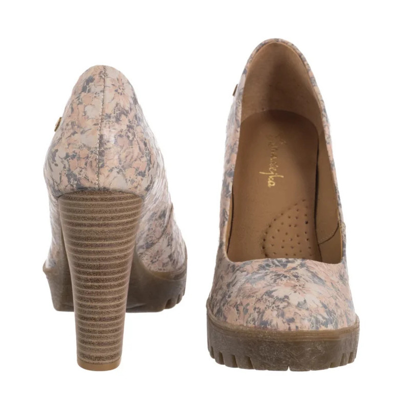 Maciejka Kwiaty Beż 02629-04/00-1 (MA678-b) kingad