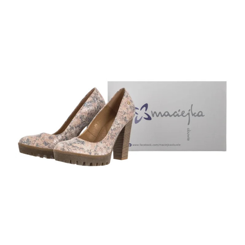 Maciejka Kwiaty Beż 02629-04/00-1 (MA678-b) kingad