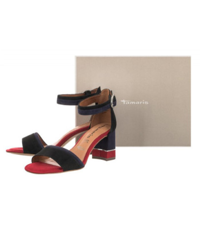 Tamaris Czarne 1-28379-26 095 Blk Suede Comb (TM311-a) kingad