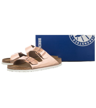 Birkenstock Arizona BS Soft Footbed Metallic Copper 0952093 (BK145-a) Naiste kingad/klappide klapid