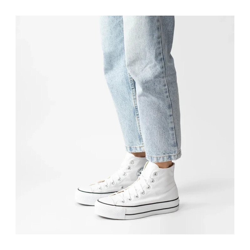 Converse CT All Star Lift Hi White/Black 560846C (CO468-a) kingad