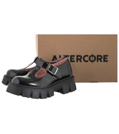 Altercore Jane Vegan Black Patent (AL88-b) kingad