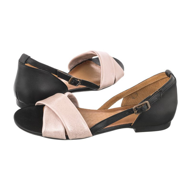 Maciejka Czarne/Różowe 04614-15/00-5 (MA732-a) sandaalid