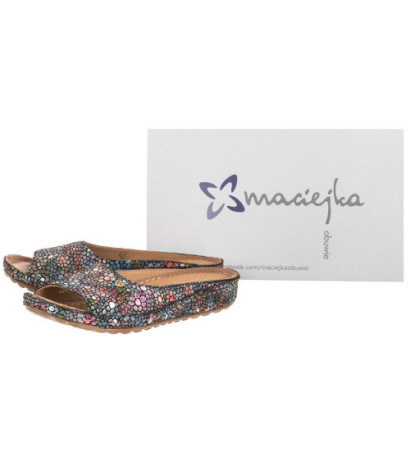 Maciejka Niebieskie 02628-44/00-1 (MA754-a) Naiste kingad/klappide klapid