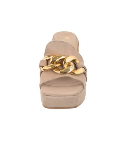 Carinii Beżowe B7246-R30-000-000-000 (CI601-a) Naiste kingad/klappide klapid