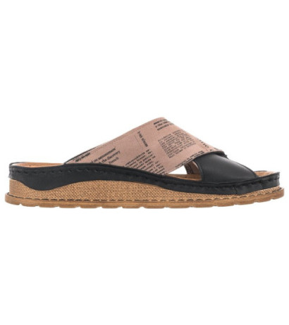 Maciejka Czarne/Brązowe 04986-01/00-0 (MA769-a) Naiste kingad/klappide klapid