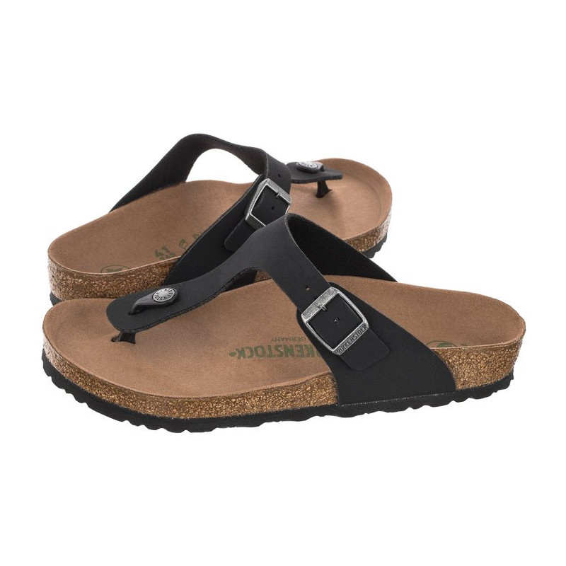 Birkenstock Gizeh BS Black Vegan 1020380 (BK168-a) kingad