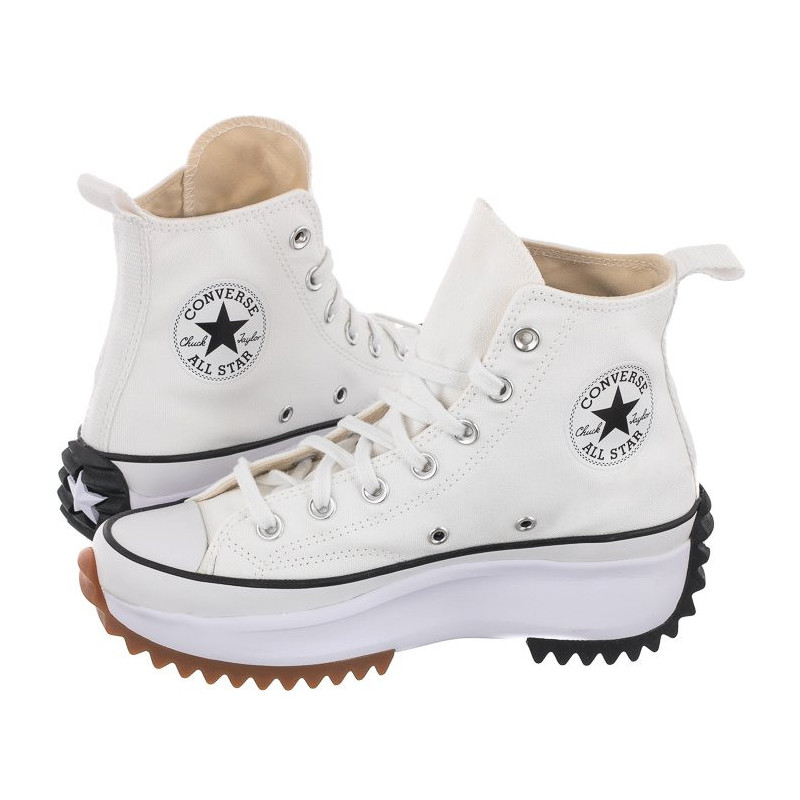 Converse Run Star Hike Hi White/Black/Gum 166799C (CO485-b) spordijalatsid