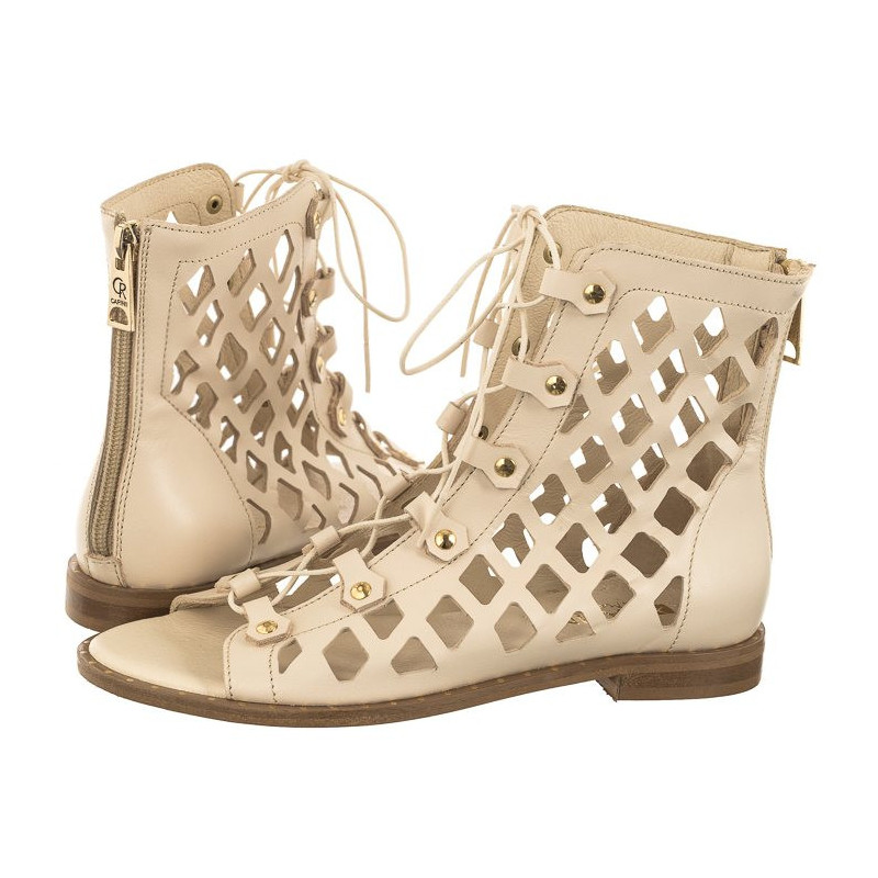 Carinii Beżowe B7317-R53-000-000-000 (CI602-b) sandaalid