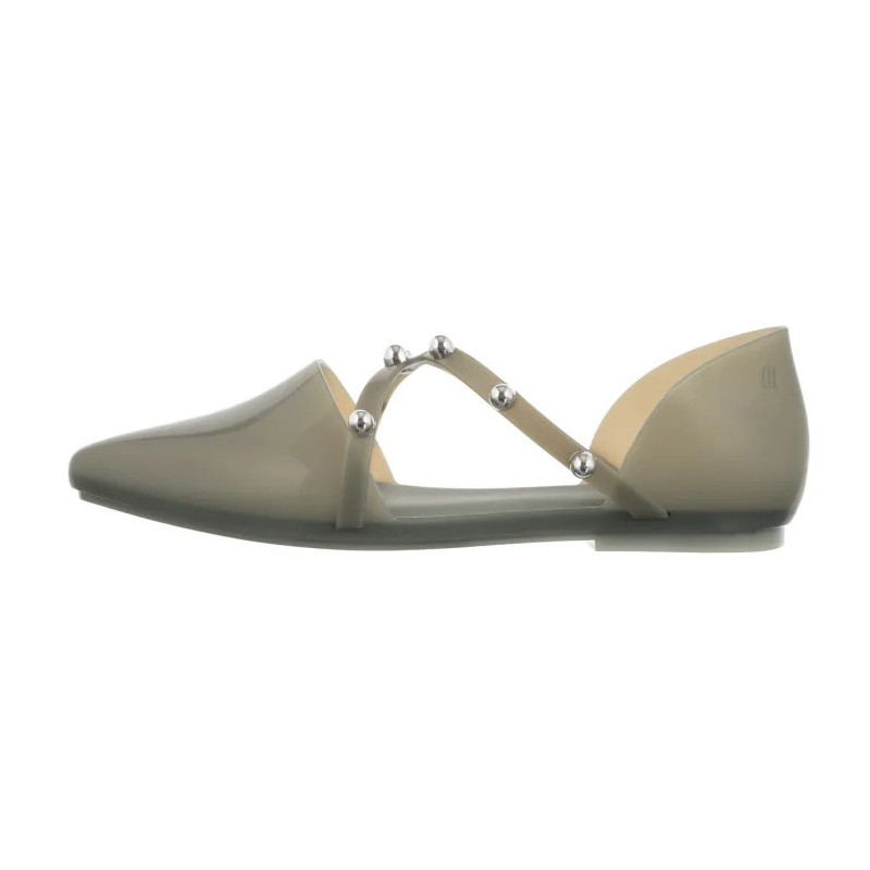Melissa Pointy Stripe AD 33321/50857 Green/Silver  (ML206-c) sandaalid