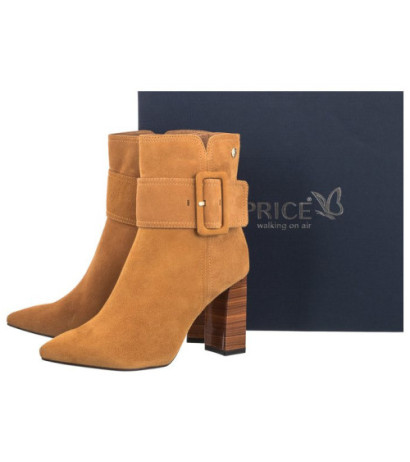 Caprice Brązowe 9-25319-27 624 Curcuma Suede (CP294-a) kingad