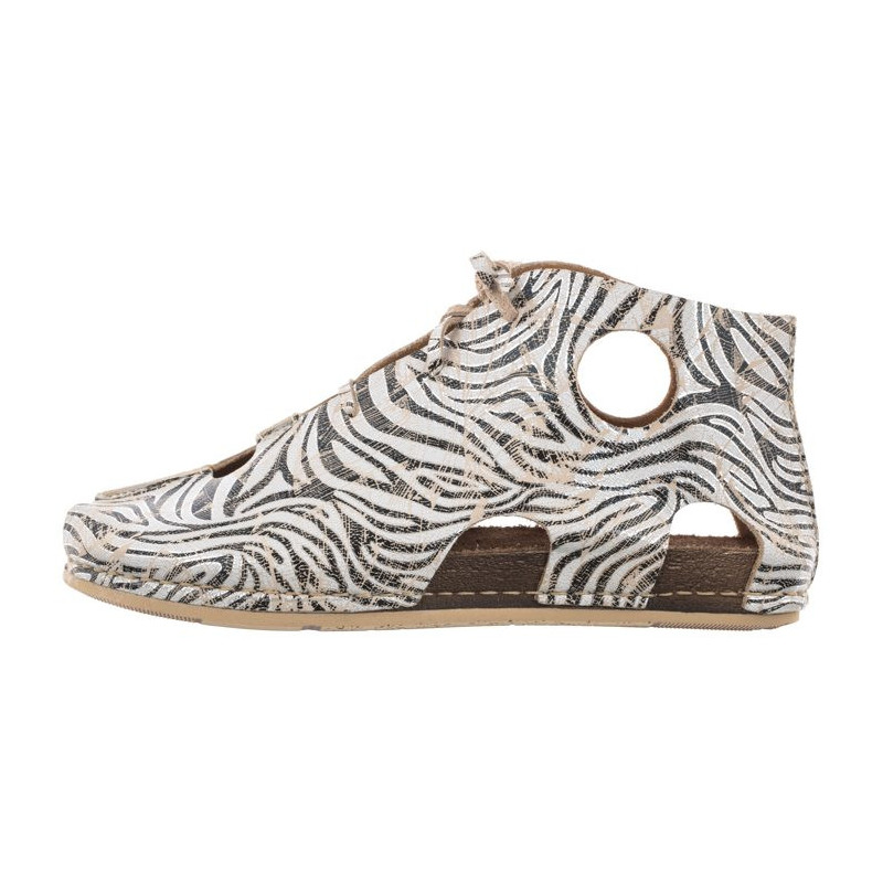 Maciejka Beżowe/Czarne 03426-22/00-6 (MA853-a) kingad