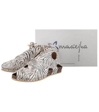 Maciejka Beżowe/Czarne 03426-22/00-6 (MA853-a) kingad