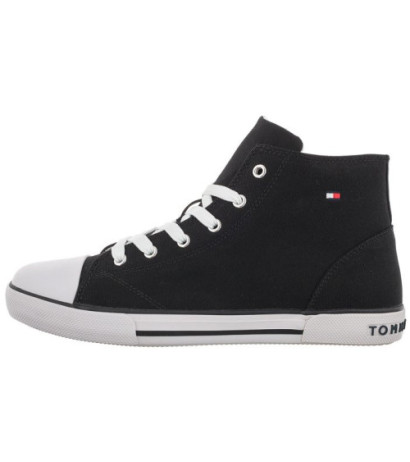 Tommy Hilfiger High Top Lace-Up Sneaker Black T3X4-32209-0890 999 (TH422-b) kingad