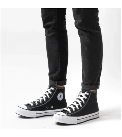 Converse CT All Star Eva Lift Hi Black/White/Black 272855C (CO521-b) kingad