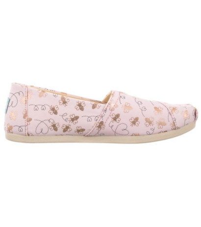 Toms Alpargata Barely Pink Foil Bee Mine Print 10017801 (TS20-a) kingad