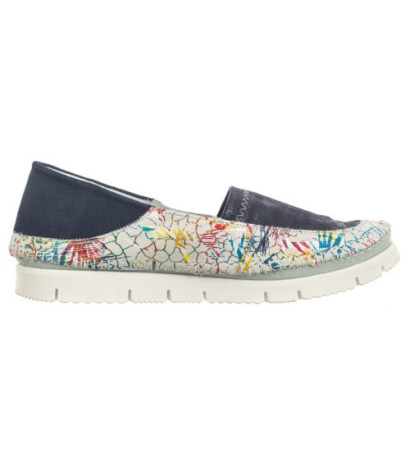 Maciejka Białe/Granatowe 05434-11/00-5 (MA878-b) kingad