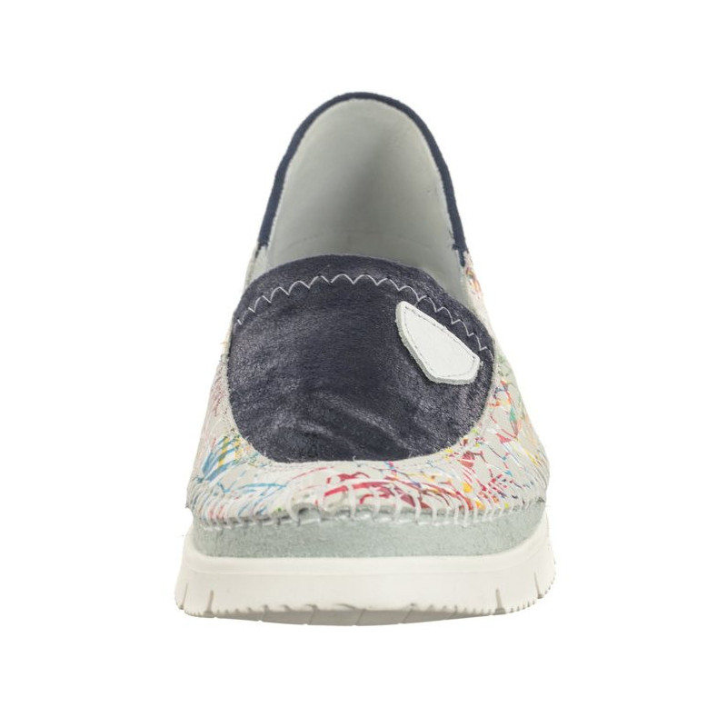 Maciejka Białe/Granatowe 05434-11/00-5 (MA878-b) kingad