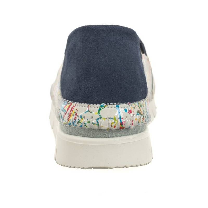 Maciejka Białe/Granatowe 05434-11/00-5 (MA878-b) kingad