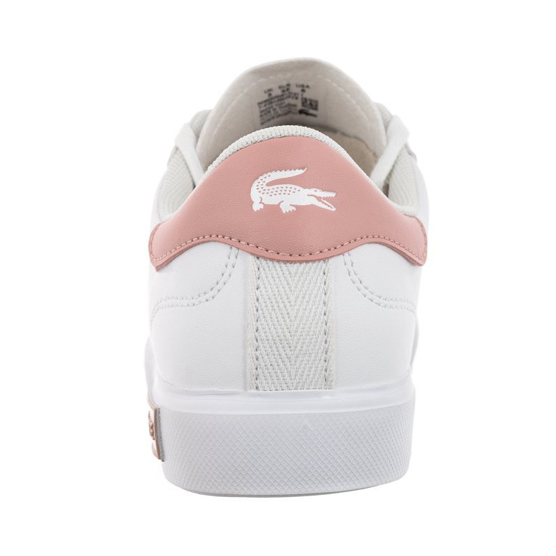 Lacoste Powercourt 0721 1 SUJ WHT/LT PNK 7-41SUJ00141Y9 (LC389-a) spordijalatsid