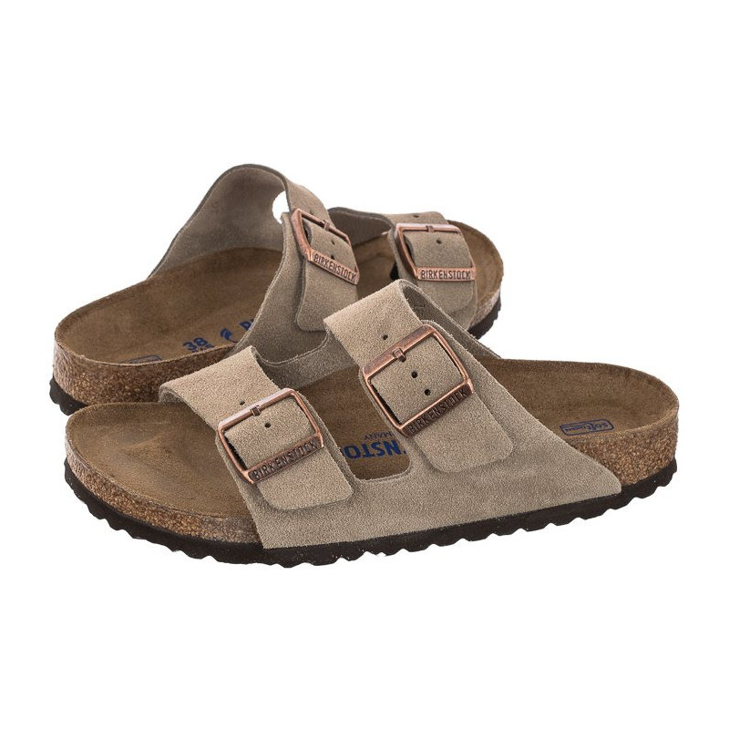 Birkenstock Arizona BS Soft Footbed Taupe 0951303 (BK180-a) Naiste kingad/klappide klapid