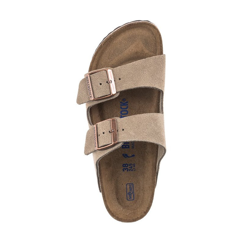 Birkenstock Arizona BS Soft Footbed Taupe 0951303 (BK180-a) Naiste kingad/klappide klapid