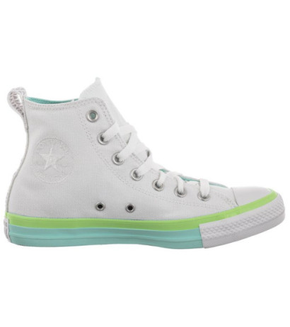 Converse CT All Star Hi White/Light Dew/Lime Rave A00543C (CO568-a) kingad