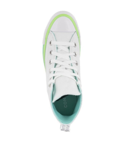 Converse CT All Star Hi White/Light Dew/Lime Rave A00543C (CO568-a) kingad