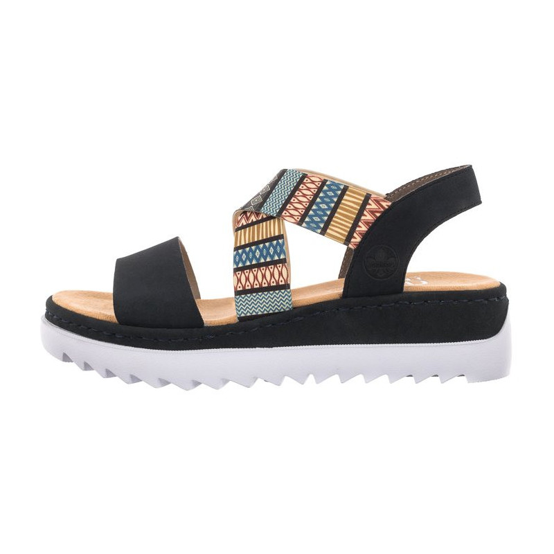 Rieker Granatowe V44G8-14 Blue Combination (RI2-b) kingad