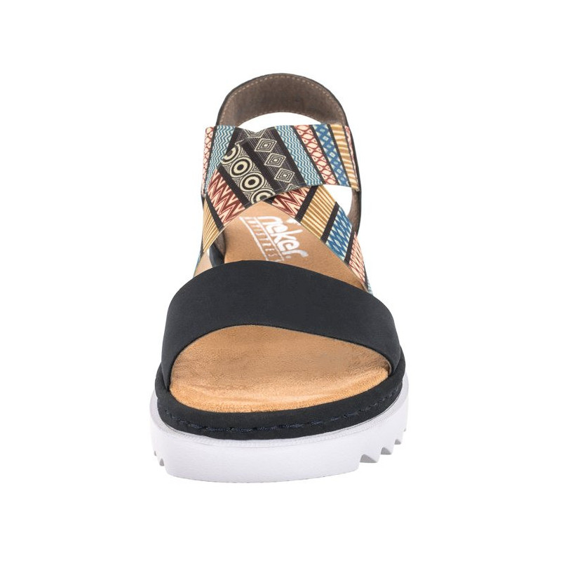 Rieker Granatowe V44G8-14 Blue Combination (RI2-b) kingad