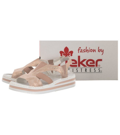 Rieker Różowe V02Y5-31 Rosa (RI1-b) kingad