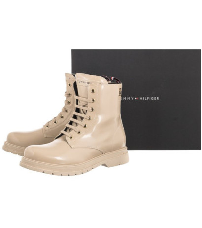 Tommy Hilfiger Lace-Up Bootie Beige T4A5-32411-1453 500 (TH512-b) kingad