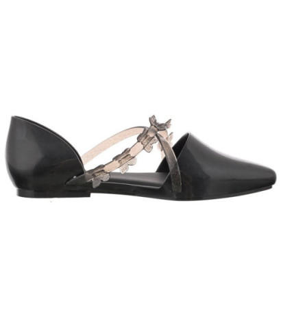 Melissa Pointy Stripe Fly AD 33638/AB955 Black (ML259-a) sandaalid