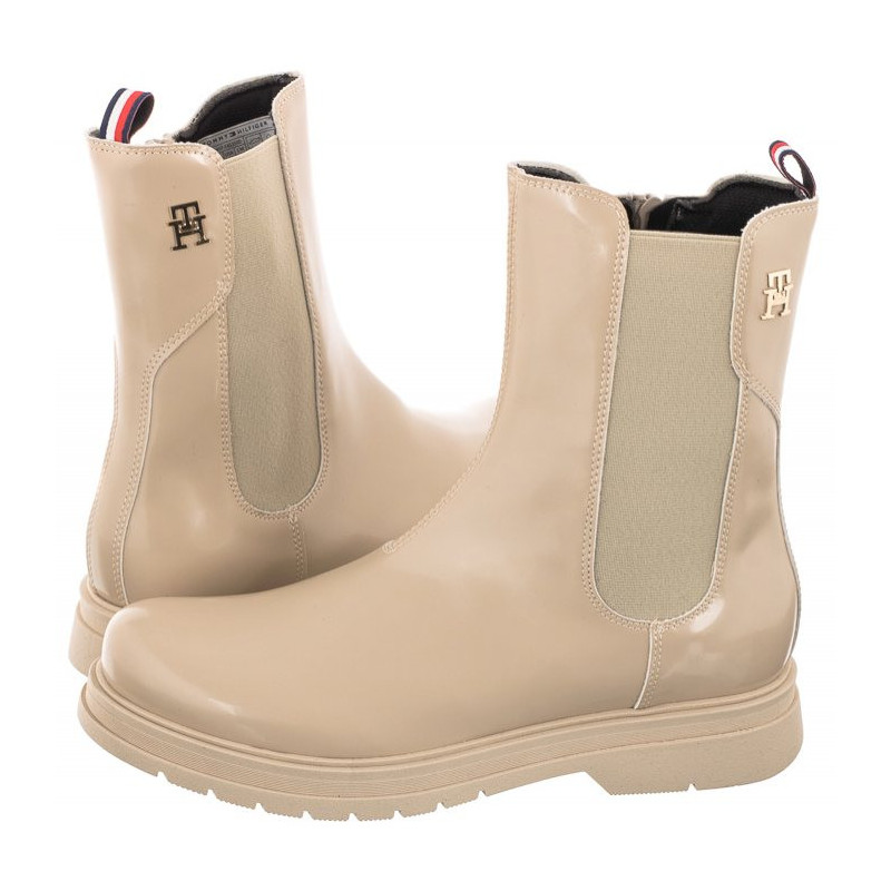 Tommy Hilfiger Chelsea Boot Beige T4A5-32407-1453 500 (TH526-a) kingad