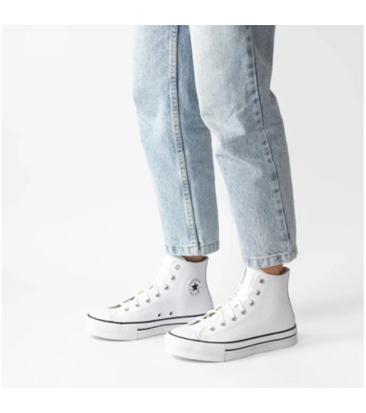 Converse CTAS Eva Lift Hi White/Natural Ivory/Black A02486C (CO573-a) kingad