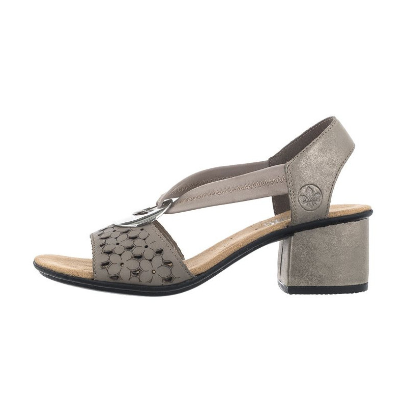 Rieker Białe 64677-64 Beige (RI12-b) kingad