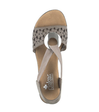 Rieker Białe 64677-64 Beige (RI12-b) kingad