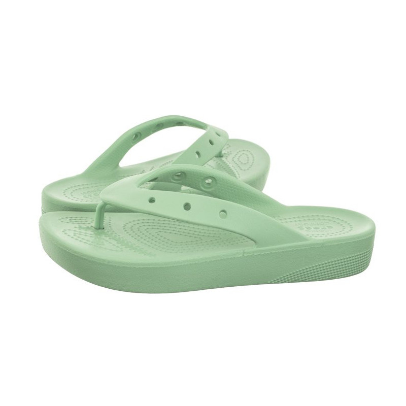 Crocs Classic Platform Flip W Jade Stone 207714-3UG (CR238-d) kingad
