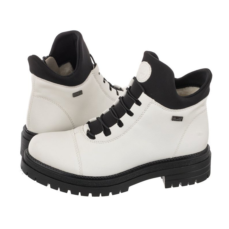 Rieker Białe Y3163-80 White (RI39-a) kingad