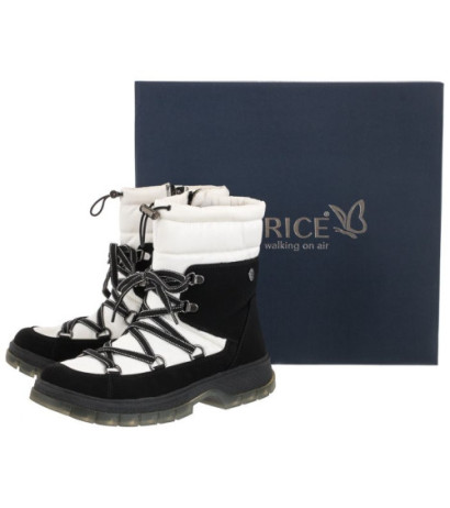 Caprice Czarne/Białe 9-26230-29 061 Black/White (CP340-b) saapad