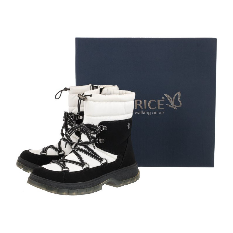 Caprice Czarne/Białe 9-26230-29 061 Black/White (CP340-b) saapad