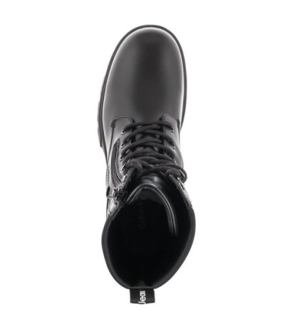 Calvin Klein Chunky Combat Laceup Zip YW0YW00740 Black (CK181-a) kingad