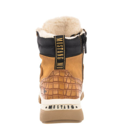 Mustang Żółte 49C0052 (MU474-b) saapad