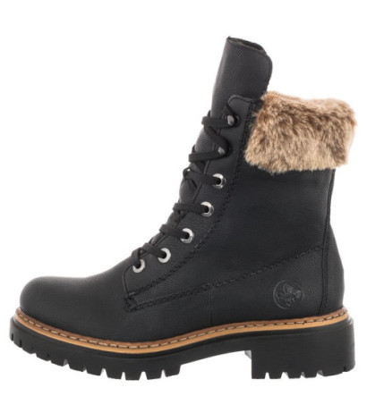 Rieker Czarne 72630-00 (RI68-a) kingad