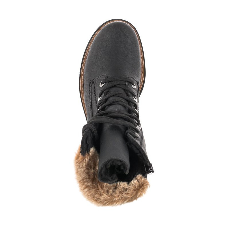 Rieker Czarne 72630-00 (RI68-a) kingad