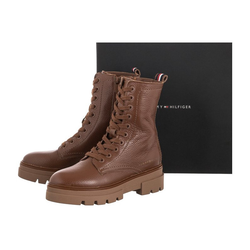 Tommy Hilfiger Monochromatic Lace Up Boot FW0FW06732 GVI (TH586-b) kingad