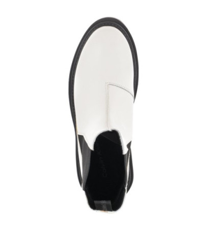 Calvin Klein Flatform Chelsea Boot YW0YW00850 YBR White (CK192-a) kingad