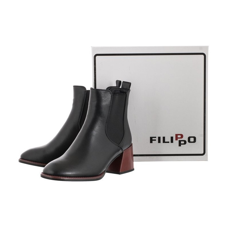 Filippo Czarne DBT4084/22 BK (FO17-a) kingad