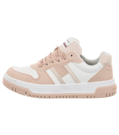 Tommy Hilfiger Flag Low Cut Lace-Up Sneaker Pink/White T3A9-32719-1467 X054 (TH670-a) spordijalatsid